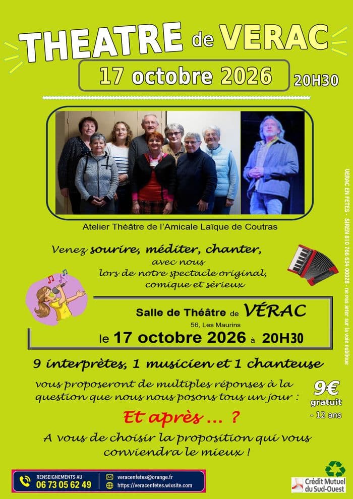 Illustration de l'événement : THEATRE - ET APRES...?