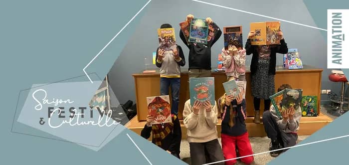Illustration de l'événement : Club de lecture enfants : les p’tits curieux - Samedi 3 octobre