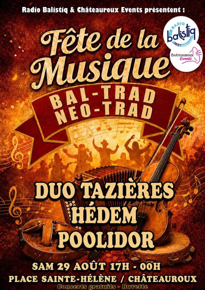 Illustration de l'événement : Fête de la Musique Bal Trad & Néo-Trad