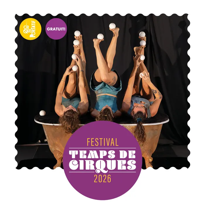 Illustration de l'événement : Festival Temps de Cirques • Spectacle : Attention à ta tête • Le Polpesse