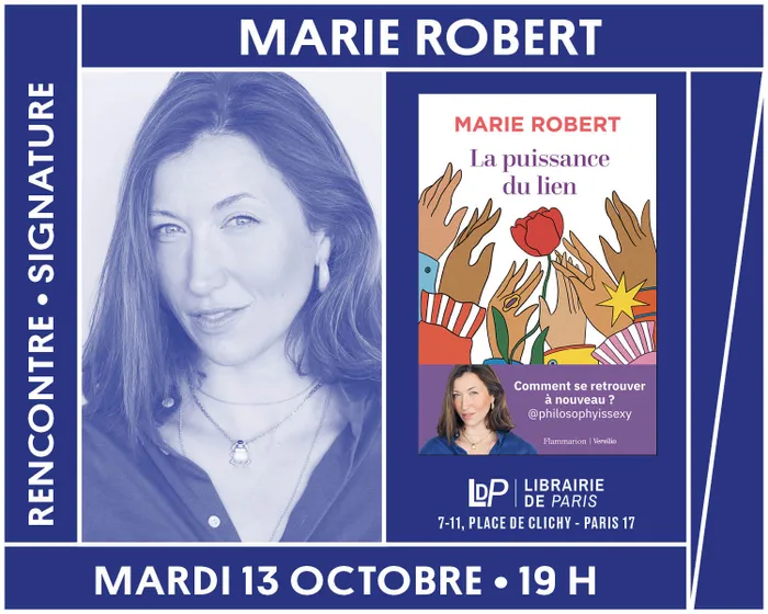 Illustration de l'événement : La philosophe Marie Robert présente son essai « La Puissance du lien »