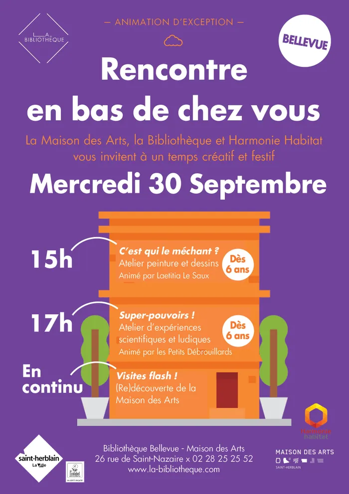 Illustration de l'événement : Rencontre en bas de chez vous