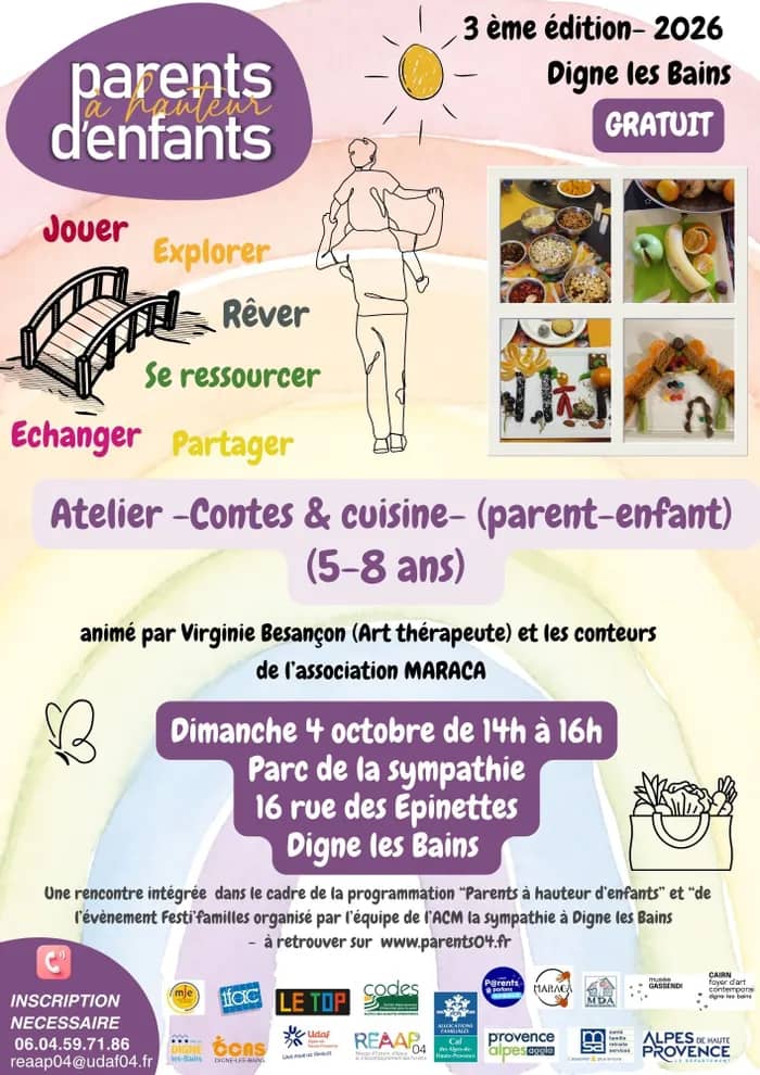 Illustration de l'événement : Contes&cuisine- parent-enfant (5-8ans)