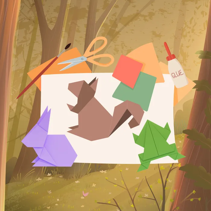 Illustration de l'événement : La Constellation bricole : origami