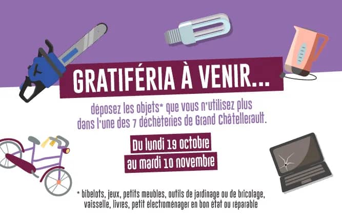 Illustration de l'événement : Dons d'objets en déchèteries