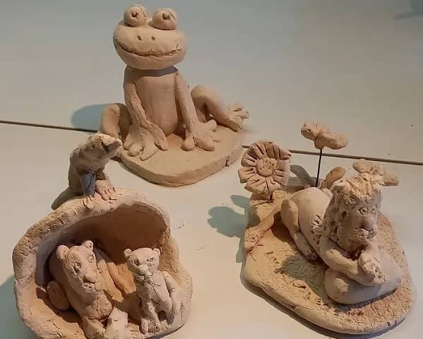 Illustration de l'événement : STAGE SCULPTURE TERRE pour enfants - samedi 17 octobre 9h30/11h30