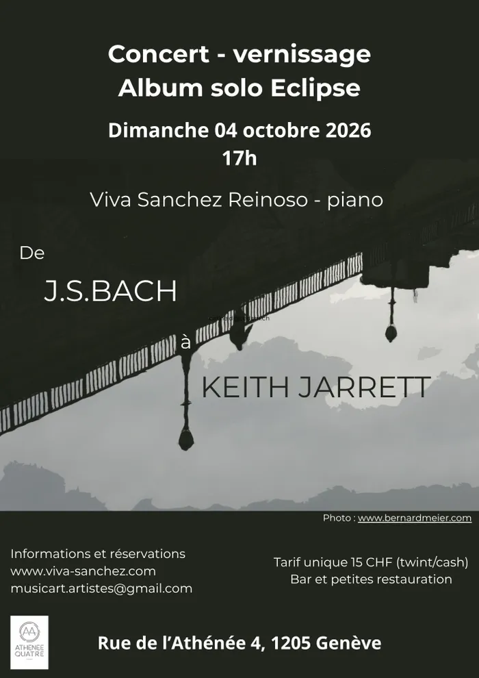 Illustration de l'événement : Eclipse - de Jean-Sébastien à Keith Jarrett