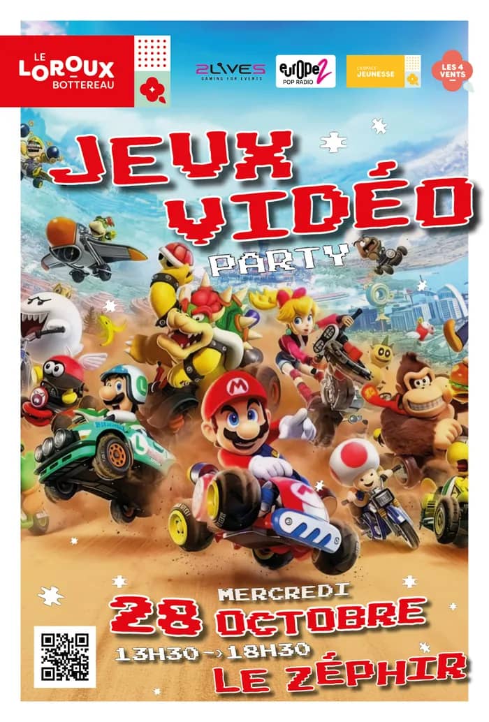 Illustration de l'événement : Jeux Vidéo Party