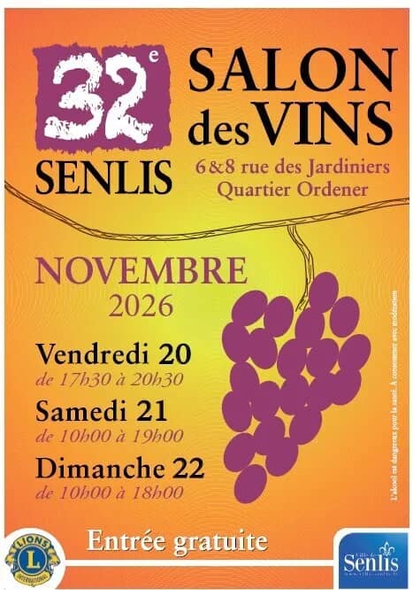 Illustration de l'événement : SALON DES VINS DE SENLIS