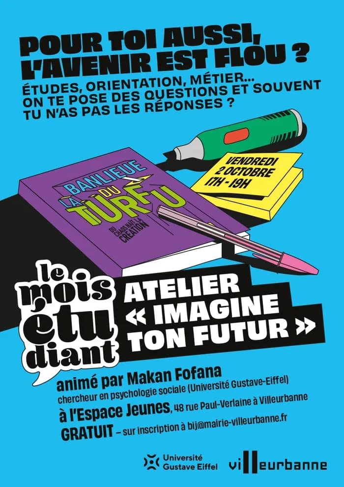 Illustration de l'événement : Participe à un atelier Design Fiction "Imagine ton futur" :