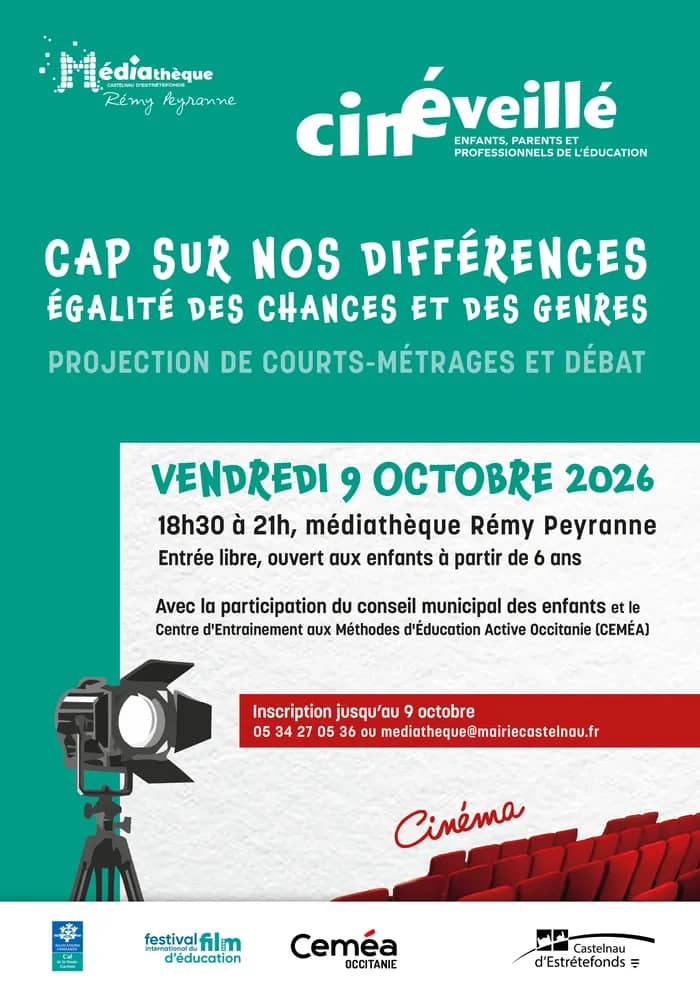 Illustration de l'événement : Cinéveillé, c'est pour toute la famille