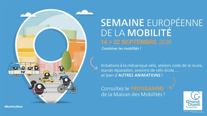 Illustration de l'événement : Semaine européenne de la Mobilité : Le Grand Ouest Toulousain se mobilise pour promouvoir les mobilités douces