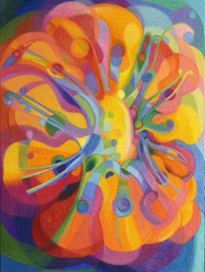 Illustration de l'événement : « Fleur de guitares « pastel de Anne d'Aressy