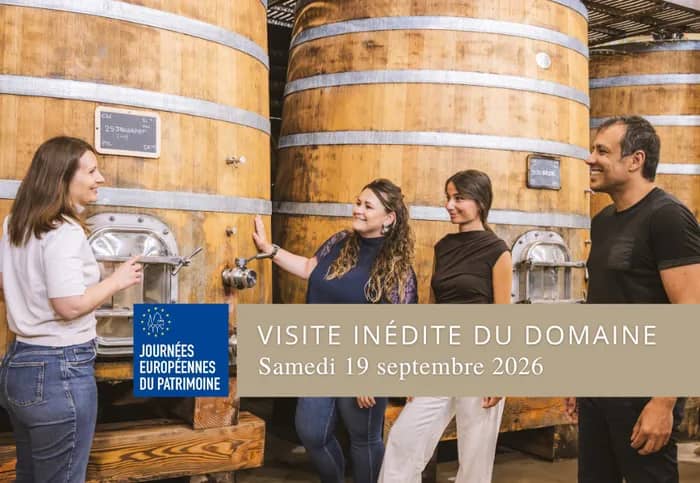 Illustration de l'événement : Visite guidée inédite du domaine du château de Lascaux en Pic Saint-Loup