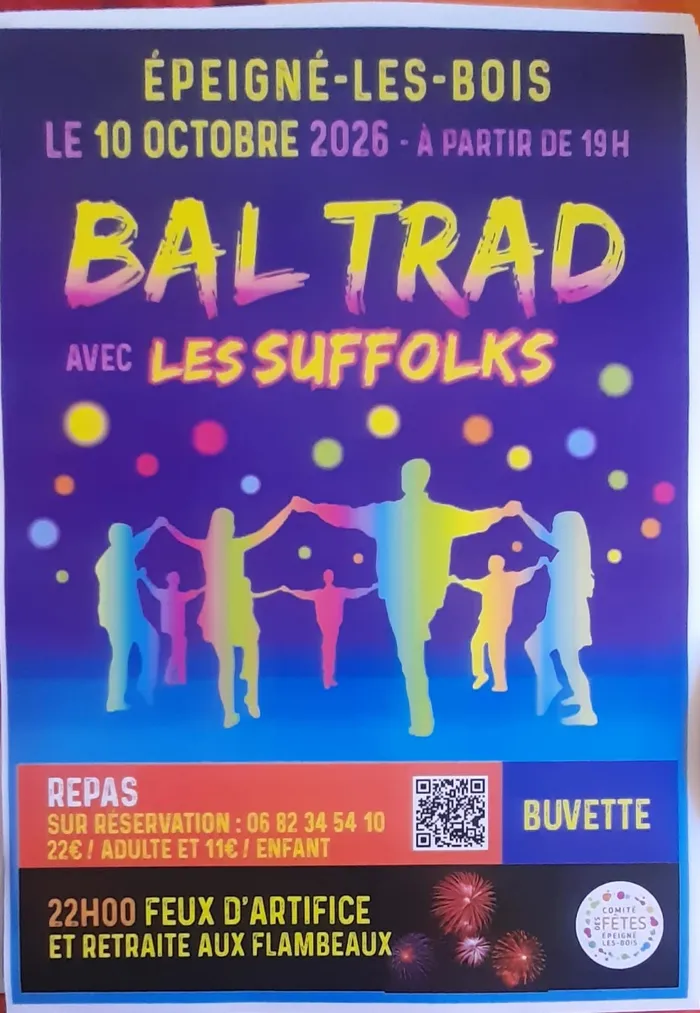Illustration de l'événement : Ball trad et feu d'artifice