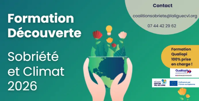 Illustration de l'événement : Formation découverte – Sobriété et Climat 2026