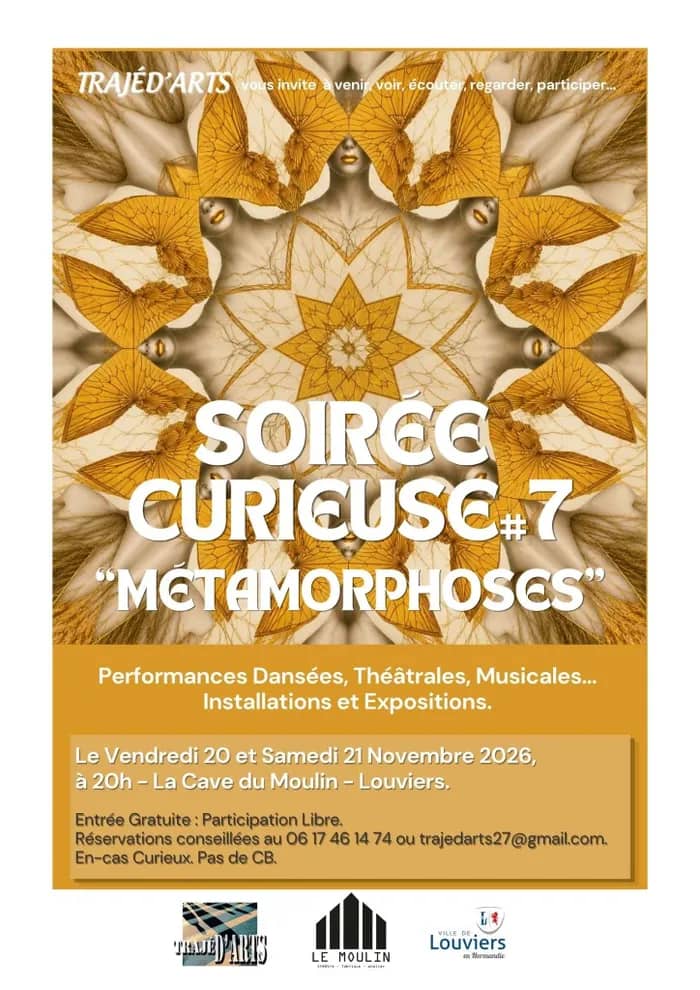 Illustration de l'événement : Soirées curieuses Métamorphoses