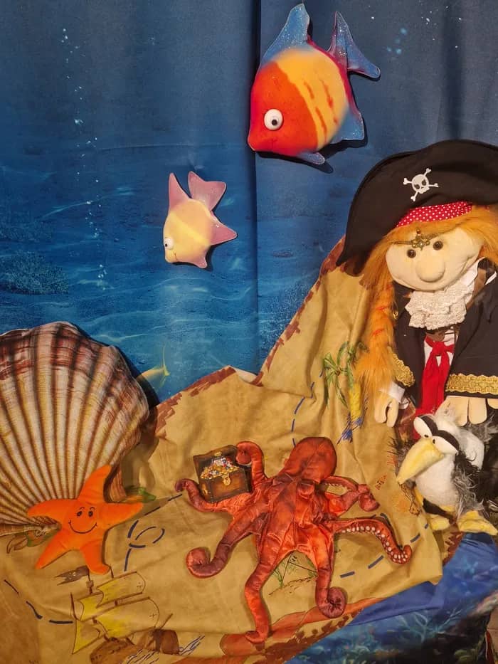 Illustration de l'événement : Le trésor du Kraken Spectacle de Marionnettes jeune public