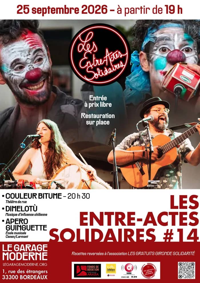 Illustration de l'événement : Les Entre-Actes Solidaires