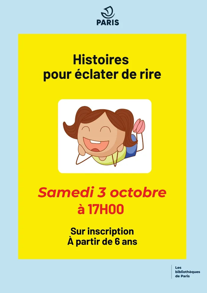 Illustration de l'événement : Histoires pour éclater de rire