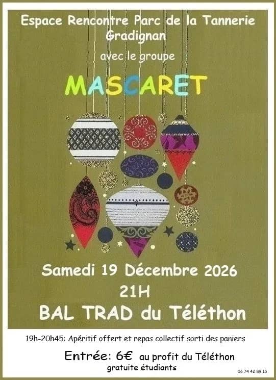 Illustration de l'événement : Bal trad au profit du téléthon