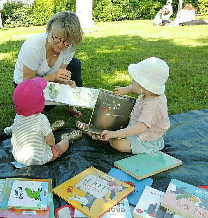 Illustration de l'événement : Lecture à la coulée verte