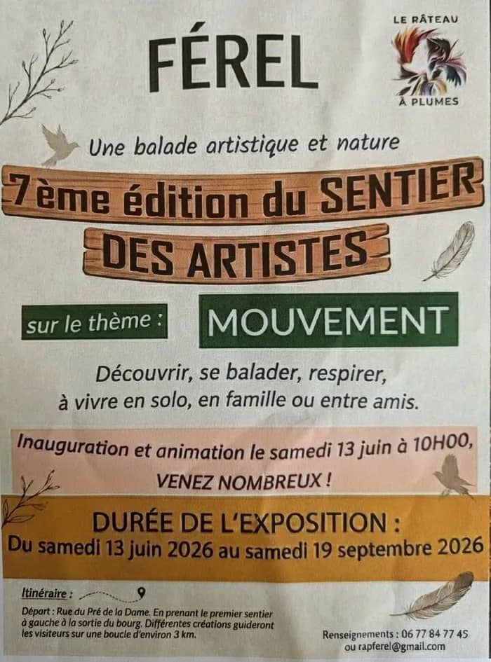 Illustration de l'événement : Le Sentier des artistes