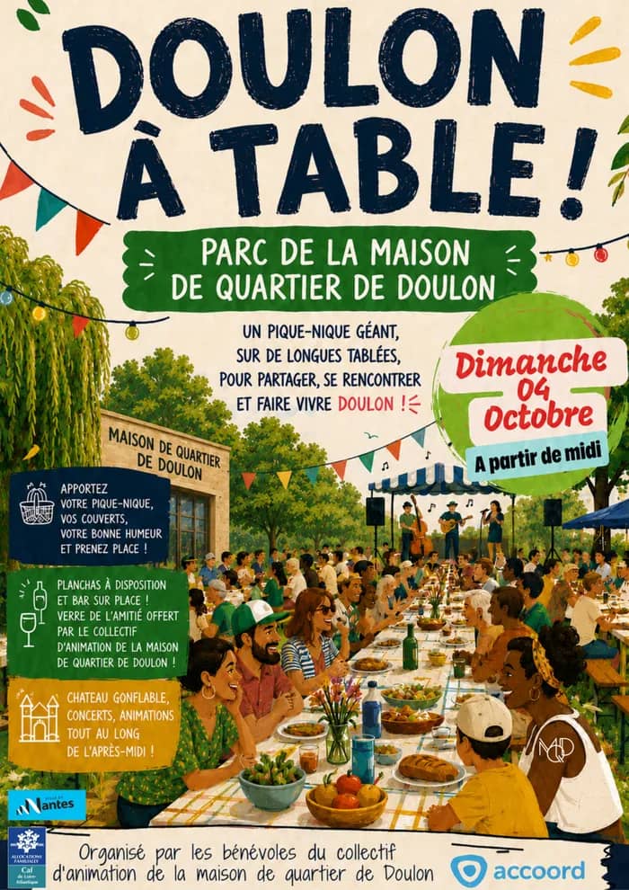 Illustration de l'événement : Doulon A Table