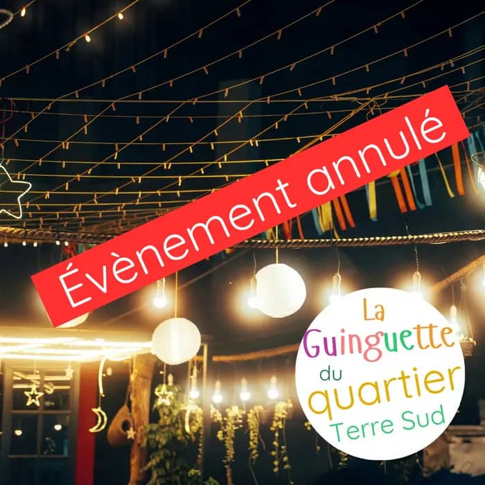 Illustration de l'événement : La guinguette du quartier Terre Sud - Bel Air par l'Estey 🎉🎇