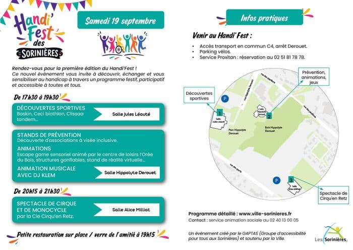 Illustration de l'événement : Festival Handi'Fest - Les Sorinières