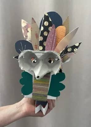 Illustration de l'événement : L’art du recyclé : volumes en papier et carton- atelier