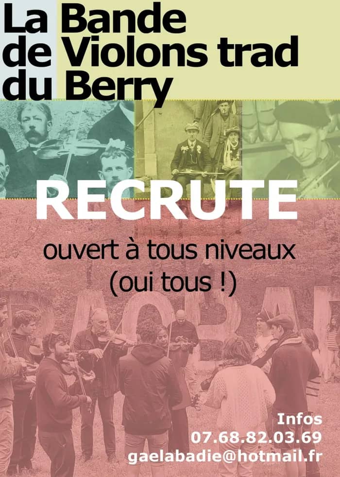 Illustration de l'événement : Session Bande de Violons Berry