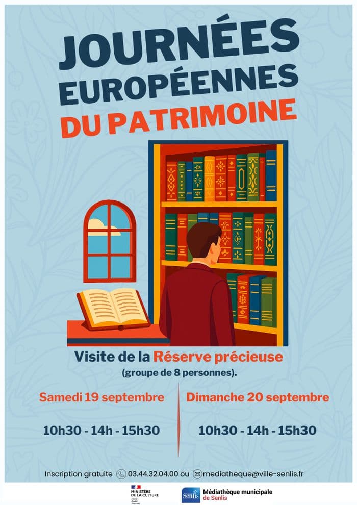 Illustration de l'événement : Visite des fonds patrimoniaux de la réserve précieuse.