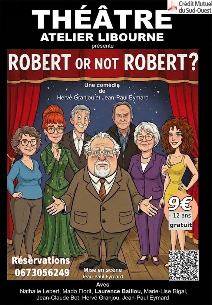 Illustration de l'événement : THEATRE - ROBERT OR NOT ROBERT?