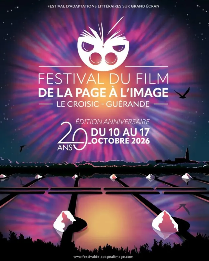 Illustration de l'événement : Festival du Film « De la Page à l'Image » du Croisic - Guérande