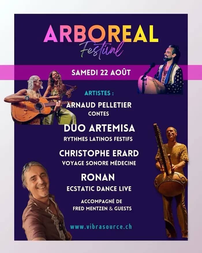 Illustration de l'événement : LES MESSAGERS DU CHEMIN + ECSTATIC DANSE au Festival ARBOREAL