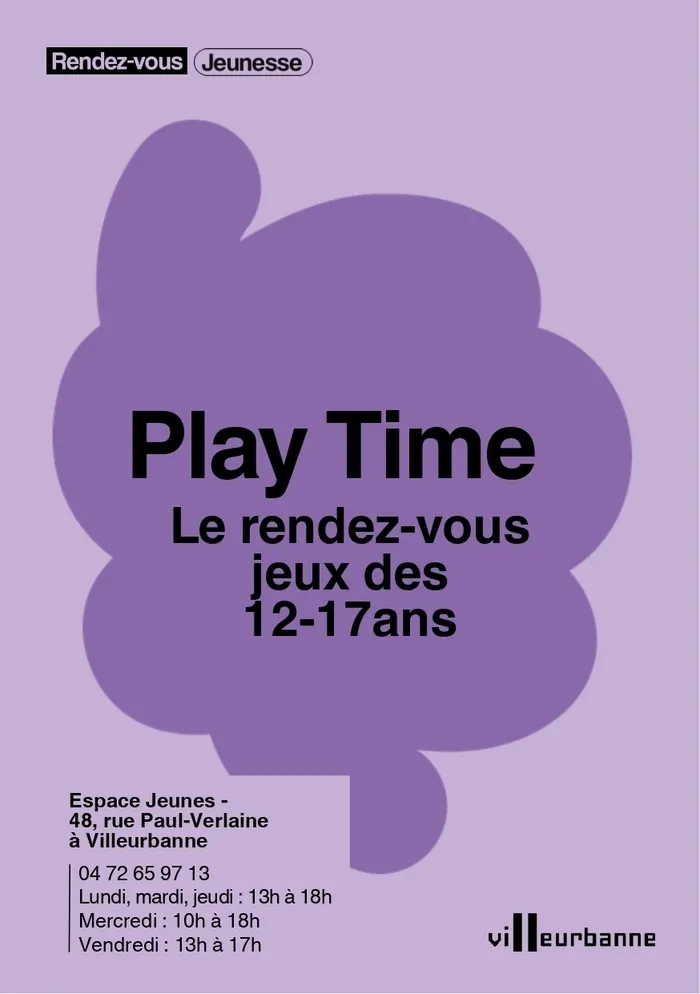 Illustration de l'événement : Play Time, la soirée jeux des 12-17 ans : Soirée Blind-test