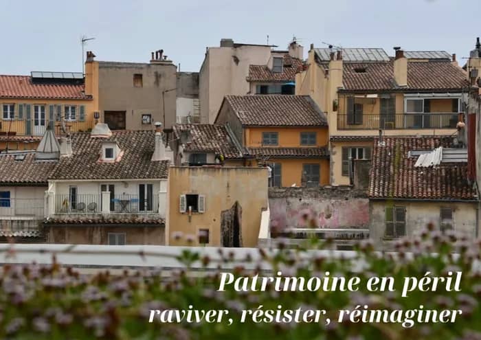 Illustration de l'événement : CONFERENCE - Patrimoine en péril : raviver, résister, réimaginer