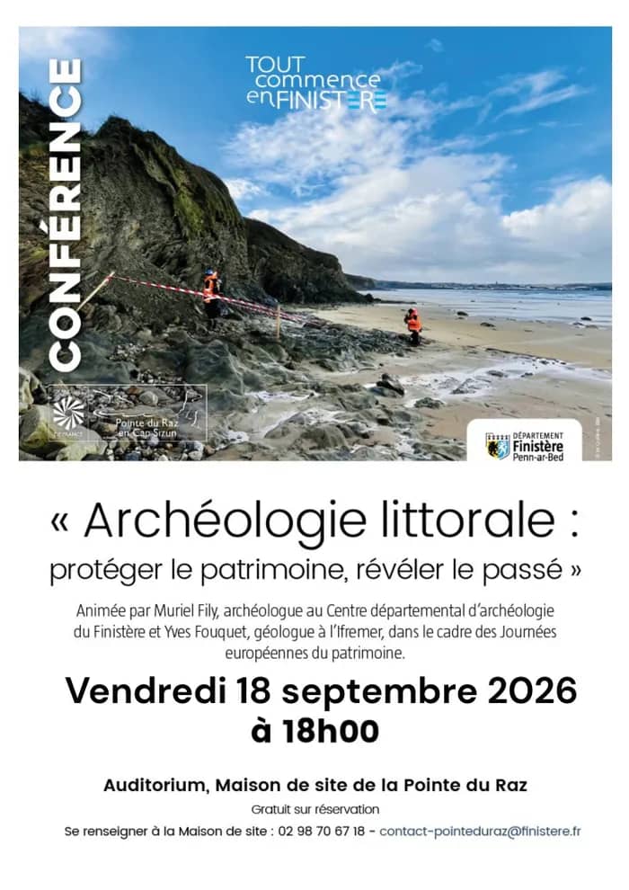 Illustration de l'événement : « Archéologie littorale : protéger le patrimoine, révéler le passé »