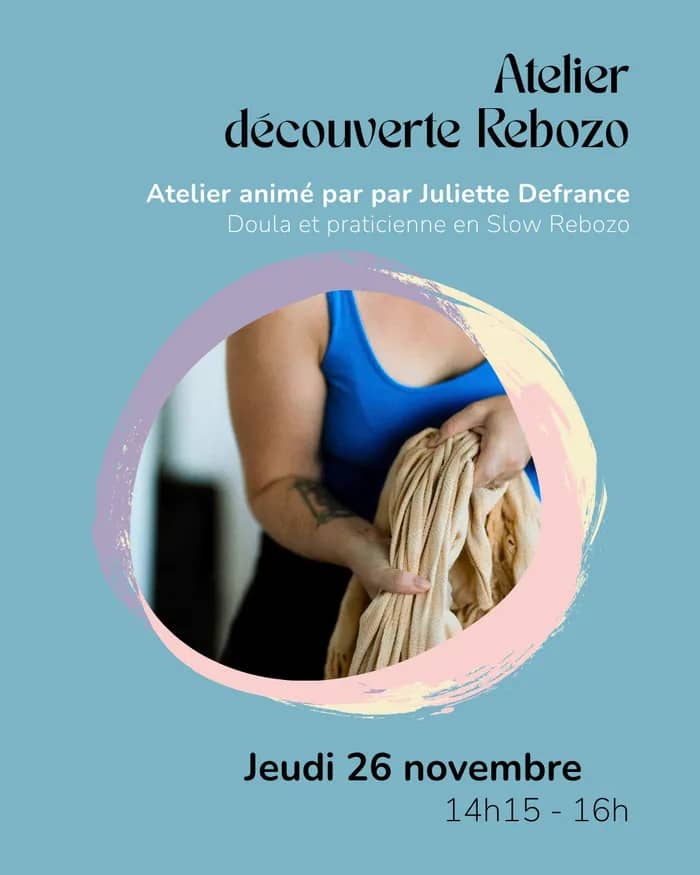 Illustration de l'événement : Atelier découverte Rebozo