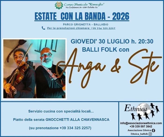 Illustration de l'événement : Estate con la Banda 2026