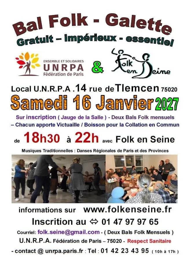 Illustration de l'événement : Bal Folk - Galette