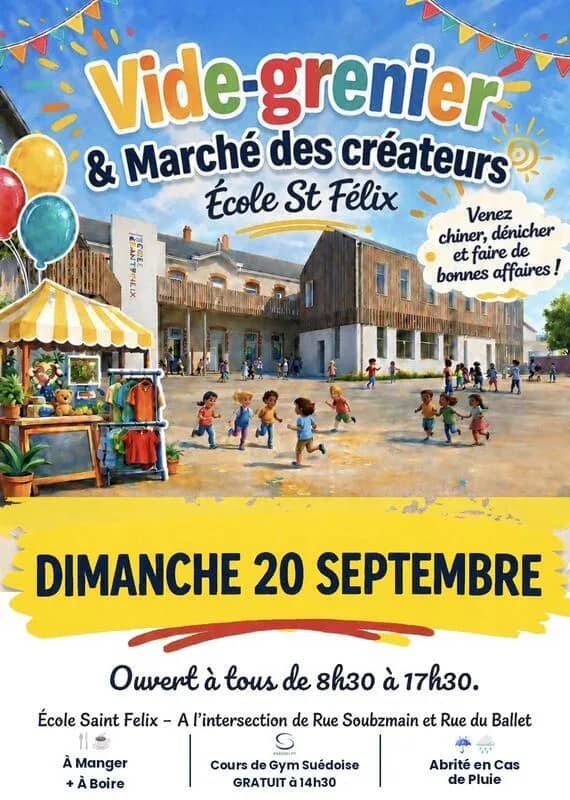 Illustration de l'événement : Vide-grenier et marché de créateurs
