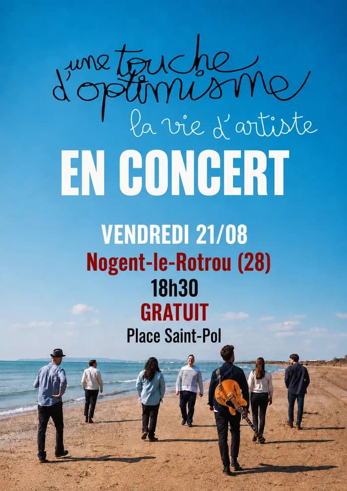 Illustration de l'événement : Une Touche d'Optimisme aux Festiv' de Nogent-le-Rotrou (28)