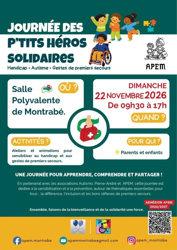 Illustration de l'événement : Journée des p'tits héros solidaires