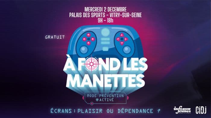 Illustration de l'événement : A Fond les Manettes, Mode Prévention Activé ! 4ème édition