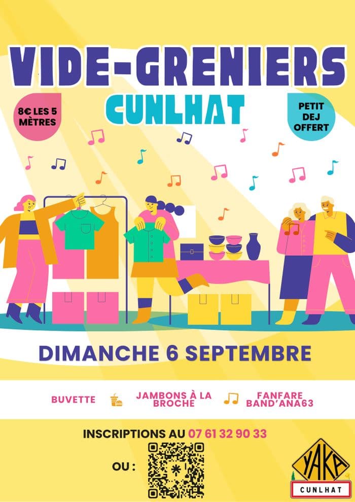 Illustration de l'événement : Vide-greniers de Cunlhat