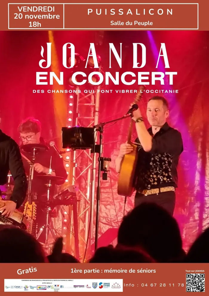 Illustration de l'événement : 1000 ans - Joanda en concert