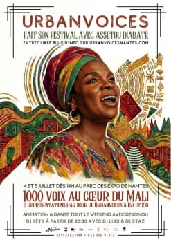 Illustration de l'événement : UrbanVoices Fait son festival avec Assetou Diabaté