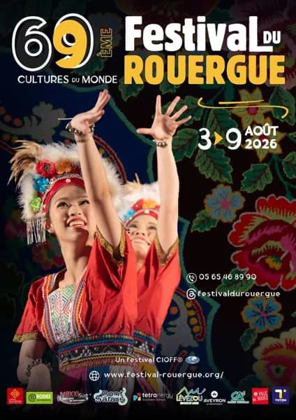 Illustration de l'événement : Festival du Rouergue "Cultures du monde" - 69e édition